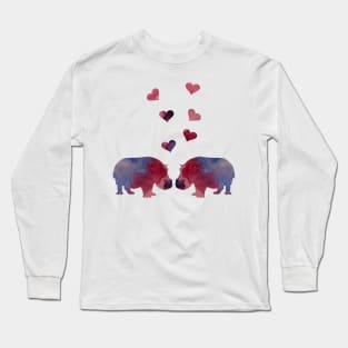 Hippos Long Sleeve T-Shirt